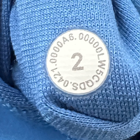 💙NWOT? Wunder Train High-Rise Tight 25" W5CQDS Lululemon | Blue Nile 2 /XXS - Picture 5 of 17